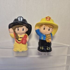 Fisher Price Little People Firefighters Number 1 & 2
